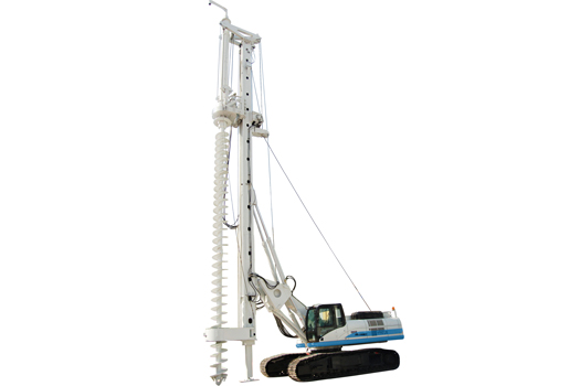 Foundation construction equipment rotary blasthole drilling rig